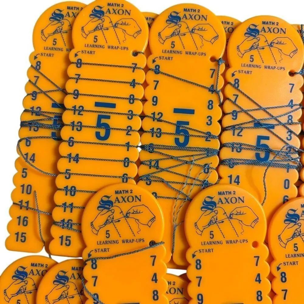 Axon Math 2 Subtraction Learning Wrap-Ups Number 5 Lot Of 27